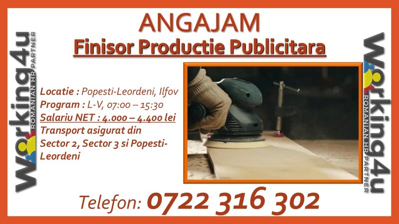 Finisor Productie Publicitara